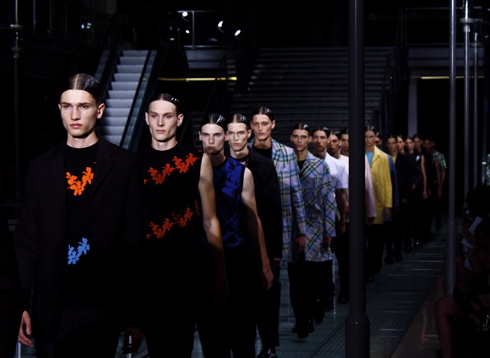 raf simons spring summer 2012